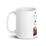 Tiger Dive White Mug