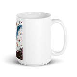 Tiger Dive White Mug