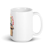 Peek-A-Cute White Mug