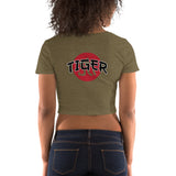 Tiger Rose Crop Tee