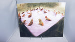 Hummingbird Bath Party Fine Art - From Sakura With Love