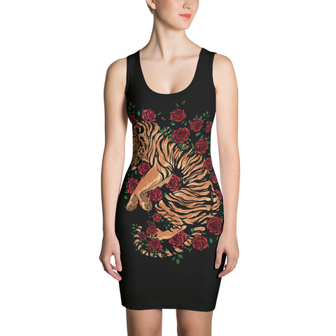 Tiger Rose Cut & Sew Dress