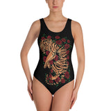 Tiger Rose One-Piece Swimsuit