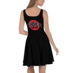 Tiger Roses Skater Dress