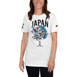 Tiger and Koi Circle T-Shirt - From Sakura With Love