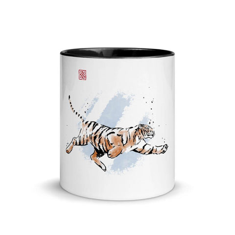 Tiger Underwater Mug with Color Inside - From Sakura With Love
