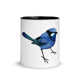 Splendid Fairywren Mug with Color Inside - From Sakura With Love