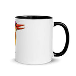 Oriental Dwarf Kingfisher Mug with Color Inside - From Sakura With Love