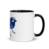 Splendid Fairywren Mug with Color Inside - From Sakura With Love