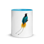 Blue Bird of Paradise Mug Color Inside - From Sakura With Love