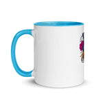 Tiger and Koi Attack Mug with Color Inside - From Sakura With Love