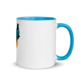 Blue Bird of Paradise Mug Color Inside - From Sakura With Love