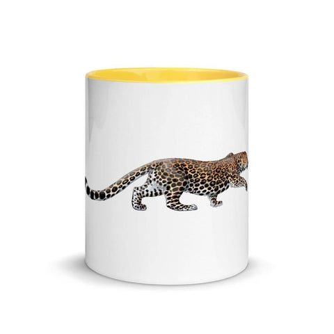 Amur Leopard Mug with Color Inside - From Sakura With Love