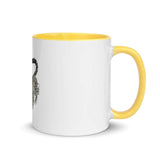 Snow Leopard Mug with Color Inside - From Sakura With Love