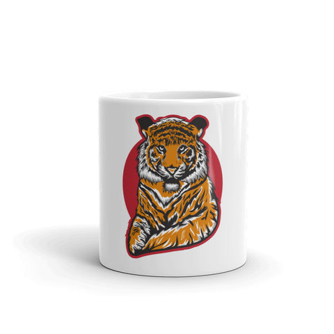 Cute Tiger White Mug