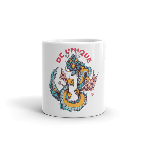 DC Unique Old Dragon White Mug