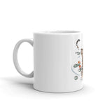 Tiger Swimming White Mug - From Sakura With Love