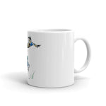 Tiger Peacock Mug White - From Sakura With Love