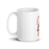Peek-A-Cute Lucky White Mug