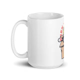 Peek-A-Cute White Mug