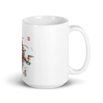 Tiger Swimming White Mug - From Sakura With Love