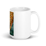 Tiger Koi Underwater White Mug